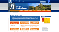 Desktop Screenshot of pro.audetourisme.com