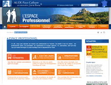 Tablet Screenshot of pro.audetourisme.com